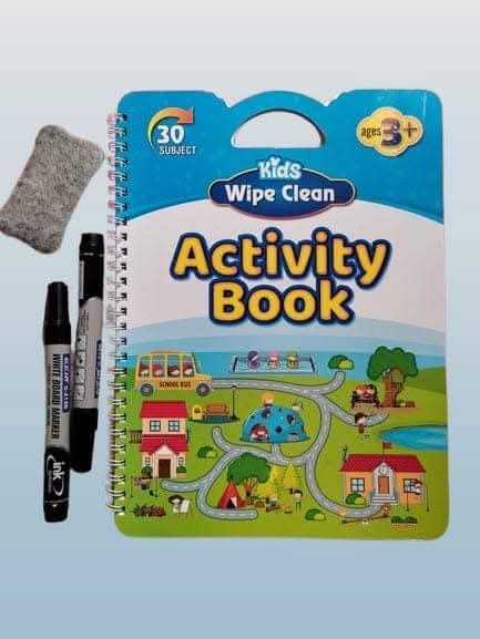 Kids Wipe Clean Activity Book