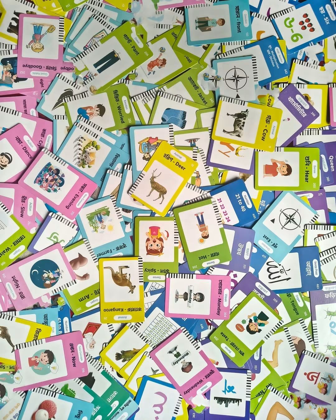 Little Star Smart Learning Cards (বাংলা + ইংরেজি) - Image 3
