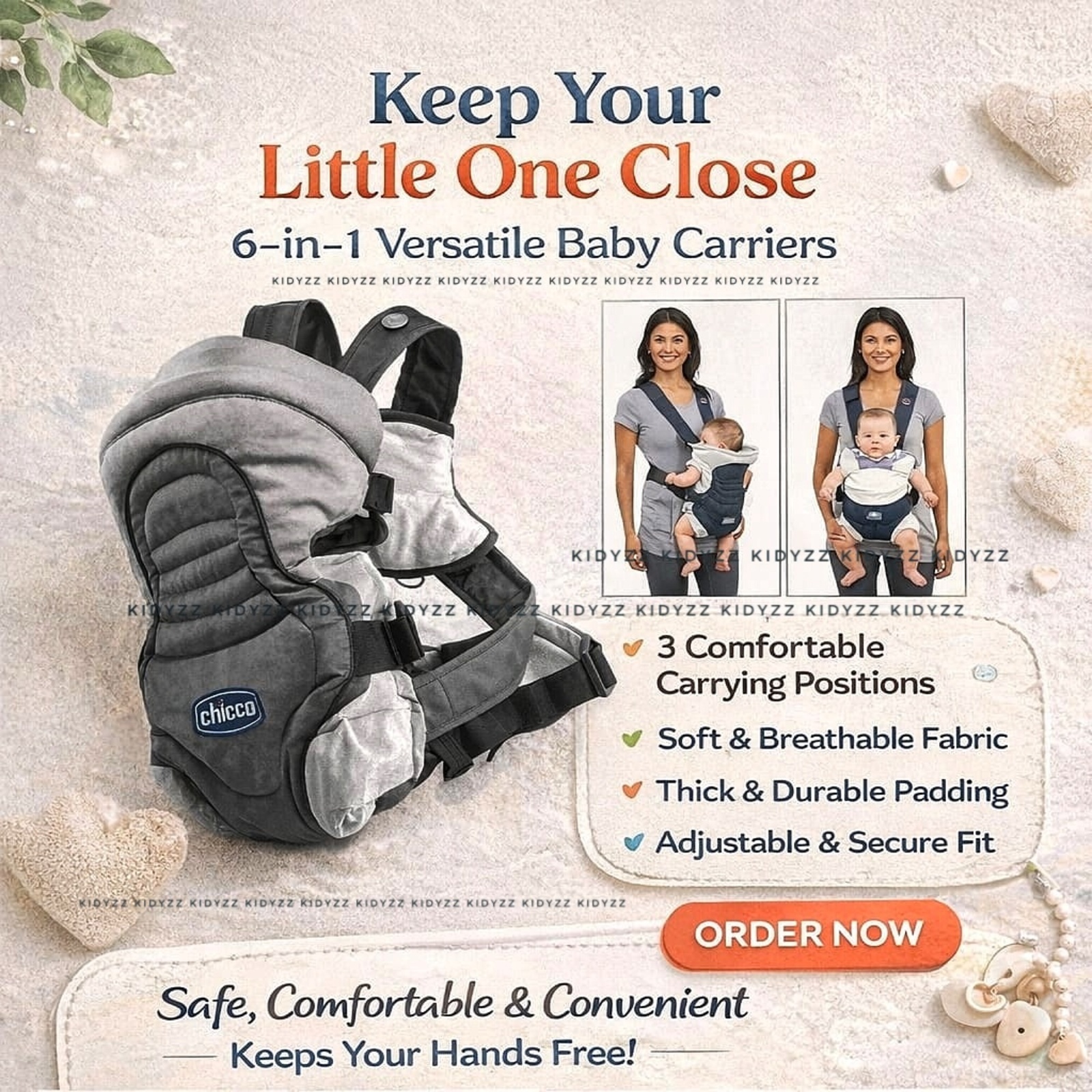 Chicco Soft Dream Baby Carrier