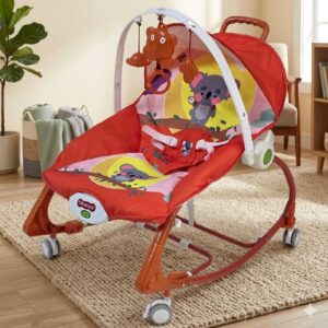 4-in-1 Multifunctional Rocking Chair (with Wheel)