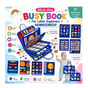 Busy Book - Blue - 10 Pages