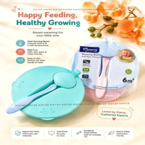 Momeasy WeaningBowl With Heat Sensing Spoon