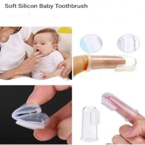 Silicone Baby Finger Transparent Toothbrush (1 pcs)