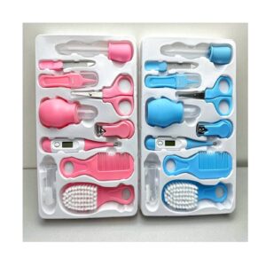 10 Pcs New-born Baby Health Care Kit Set ( Pink-Blue)