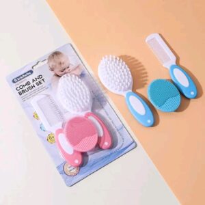 Baby Hair Brush Comb Set 3 pcs