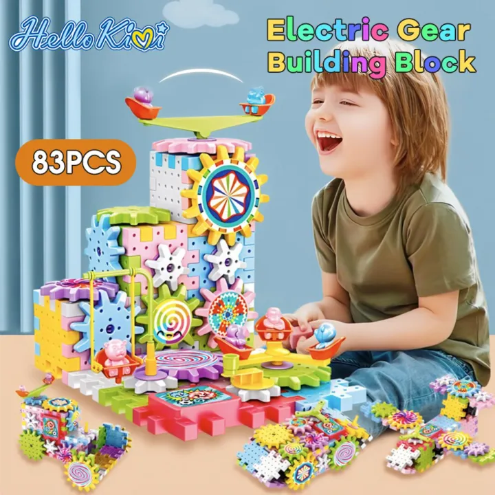 Electric Gear Building Blocks 83 pcs - Image 2