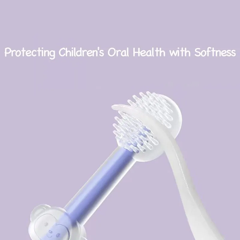 3 in 1 Finger Toothbrush & Tongue Scraper – Soft Silicone + Storage Case - Image 5