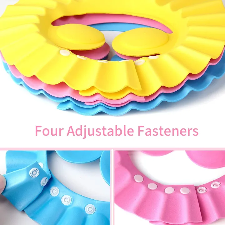 Adjustable Baby Bath Shower Cap - Image 4