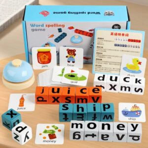 Word Spelling Game with Bell