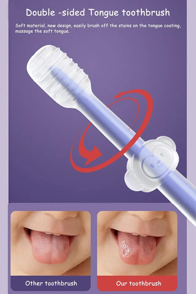 3 in 1 Finger Toothbrush & Tongue Scraper – Soft Silicone + Storage Case - Image 7