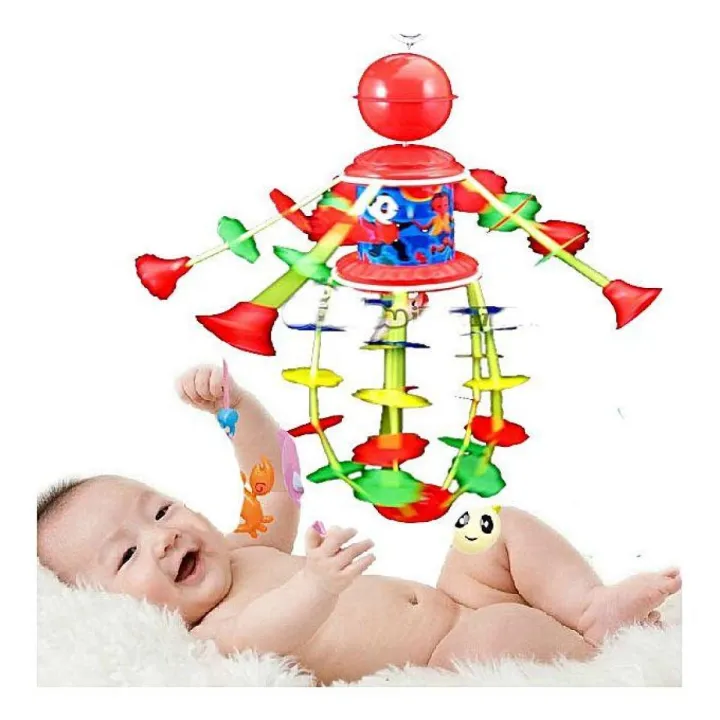 Musical Toy Nursery Merry Go Round - Image 2