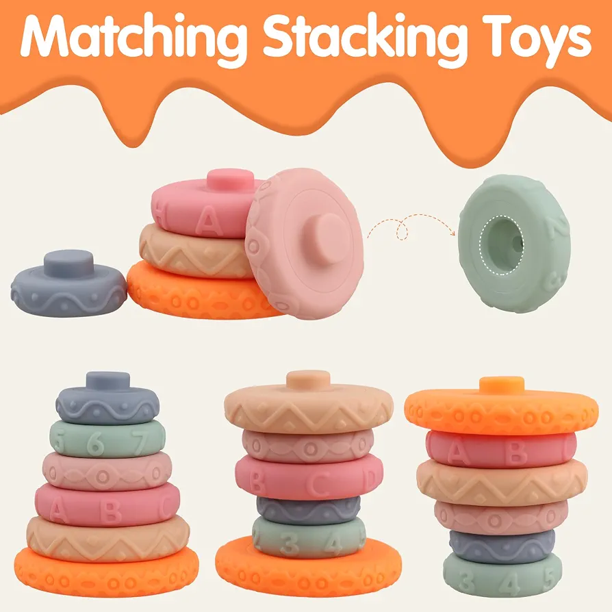 Silicone Soft Jenga Rings - Image 3