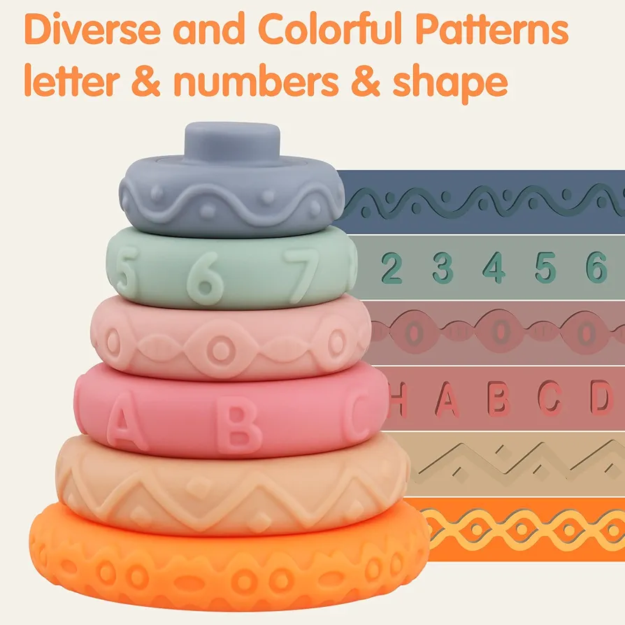 Silicone Soft Jenga Rings - Image 6