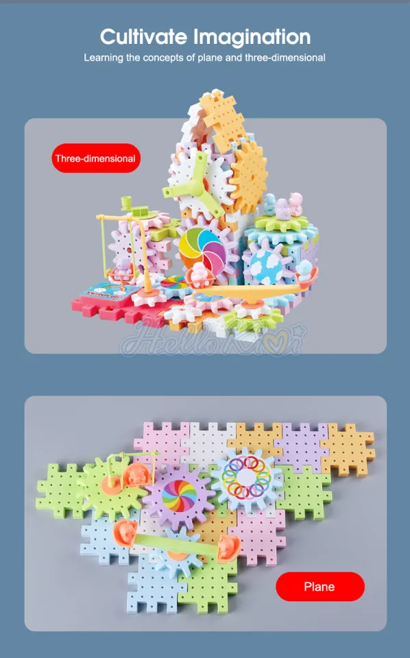 Electric Gear Building Blocks 83 pcs - Image 12