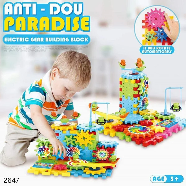 Electric Gear Building Blocks 83 pcs - Image 3