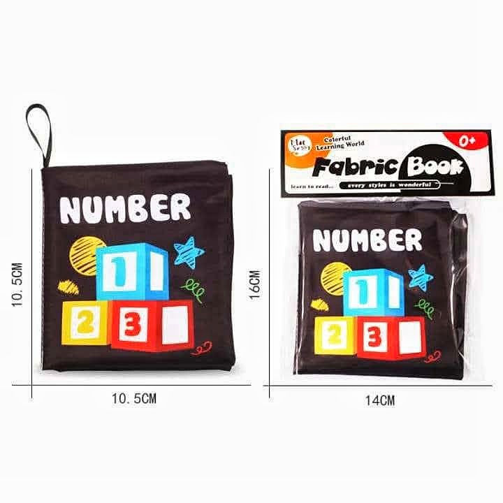 Black & White Coginitive Cloth Books (3 Pcs) - Image 3