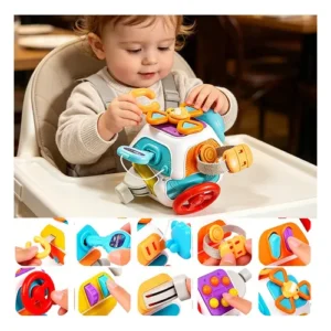 Baby Busy Cube Activity Toy (Large Size)