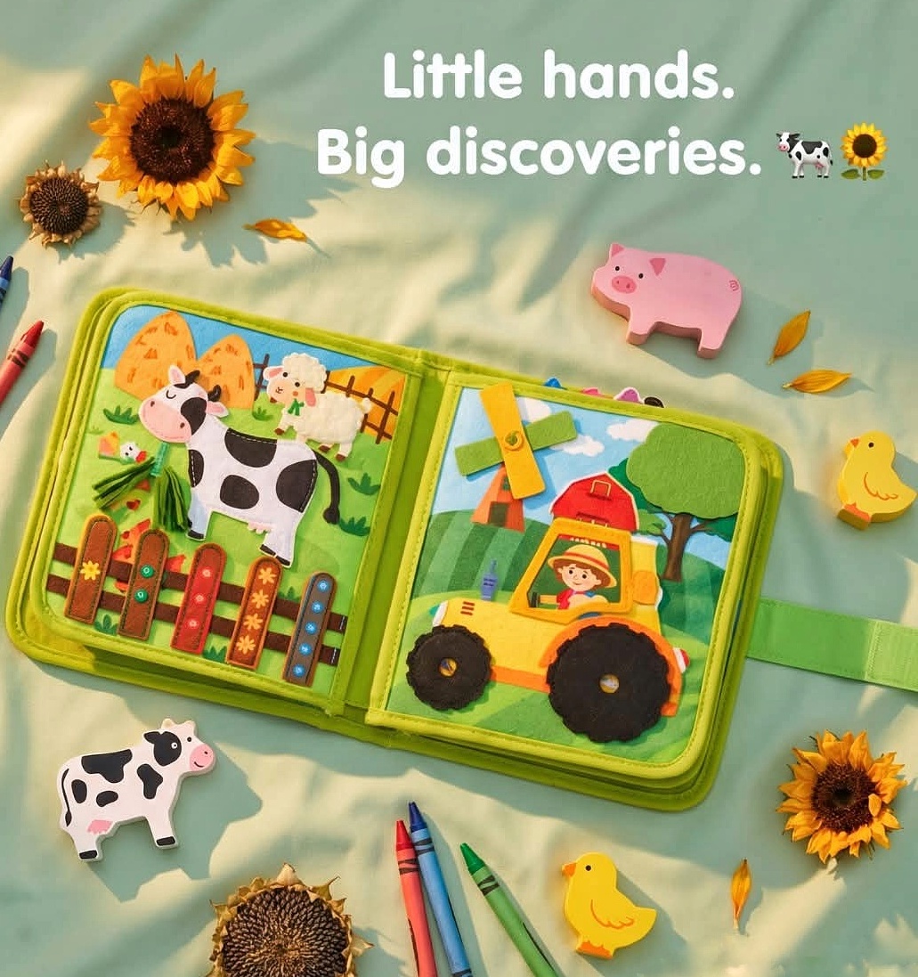 Farm Animal Busy Book - Image 6