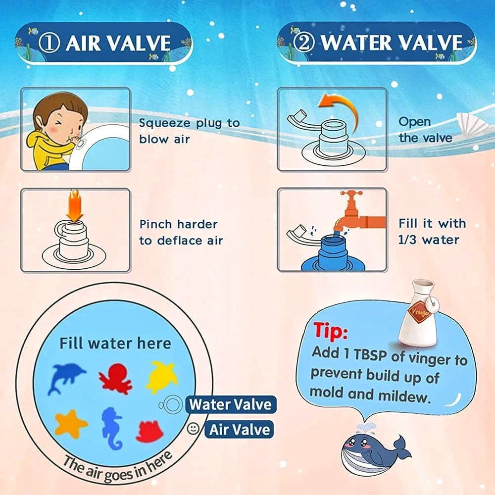 Water Play Mat (Large & Round) - Image 8