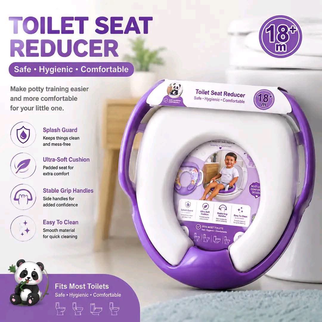 Soft Washable Trainer Seat Toilet Safety and Hygiene Training for Babies - Image 2