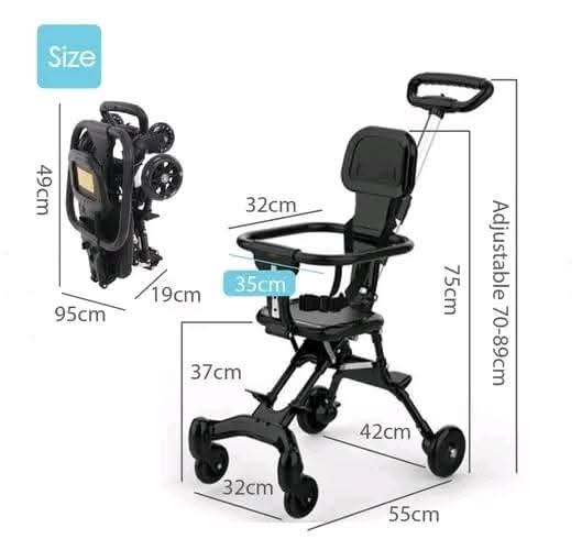 Folding Baby Stroller - Image 4