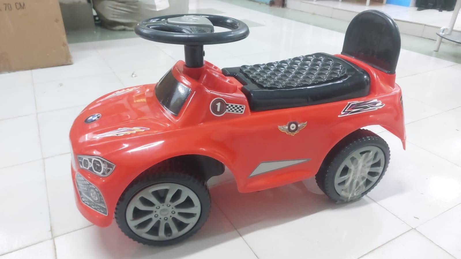Baby Car BMW কিডস রাইড -পুশ কার - Image 5