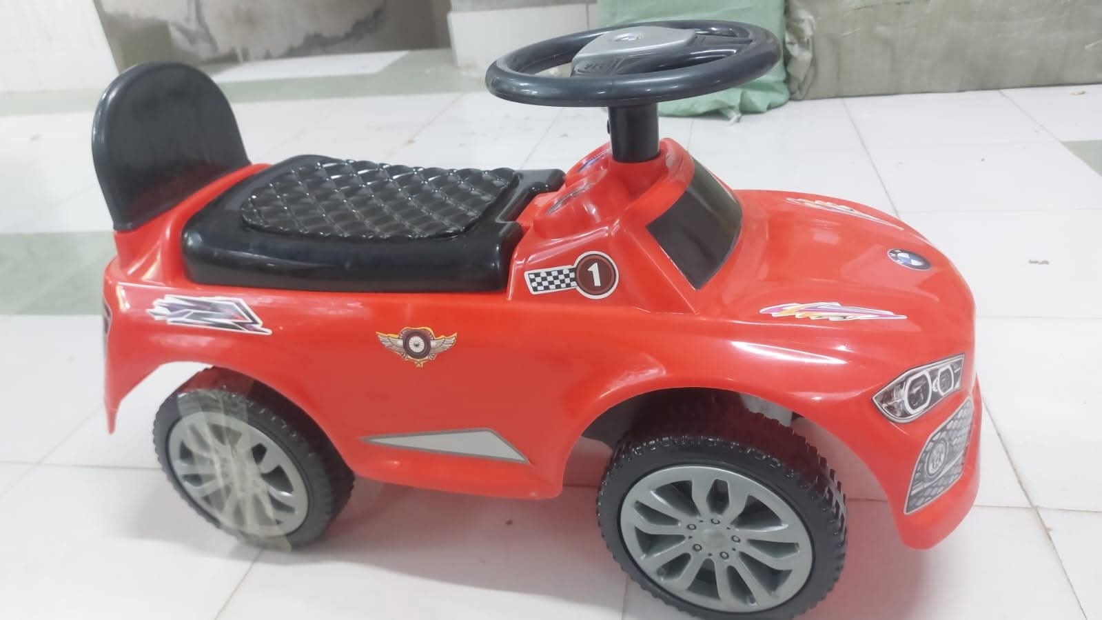 Baby Car BMW কিডস রাইড -পুশ কার - Image 2
