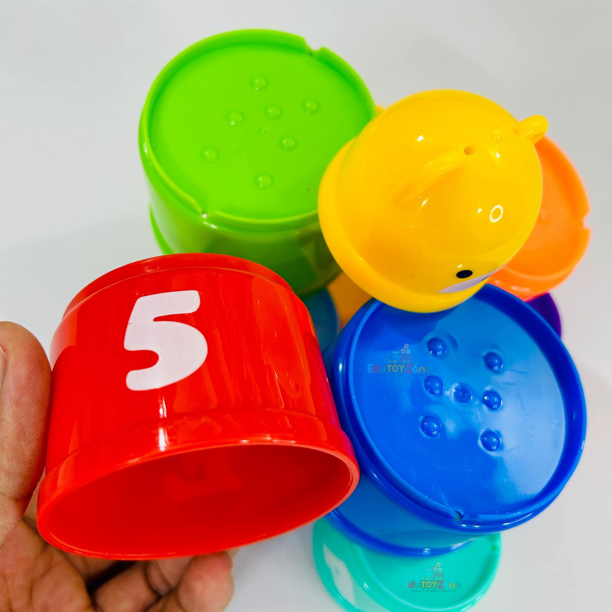 Fun Stacking Cup Toys (9 PCS) - Image 6
