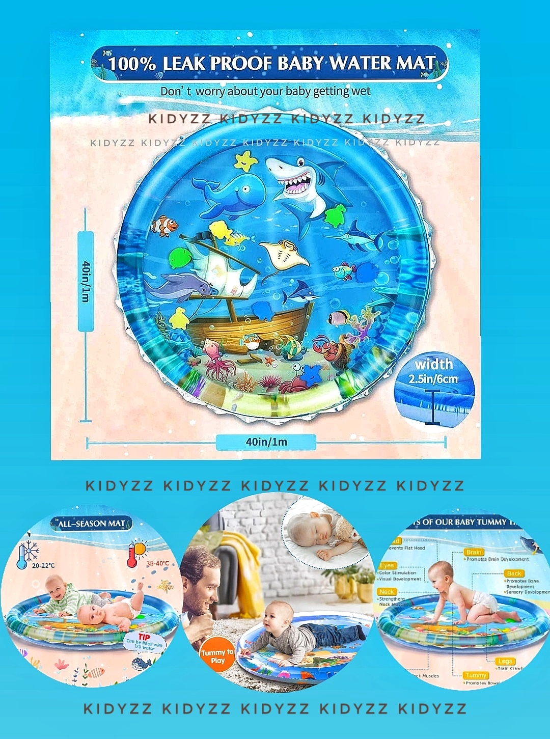 Water Play Mat (Large & Round) - Image 5