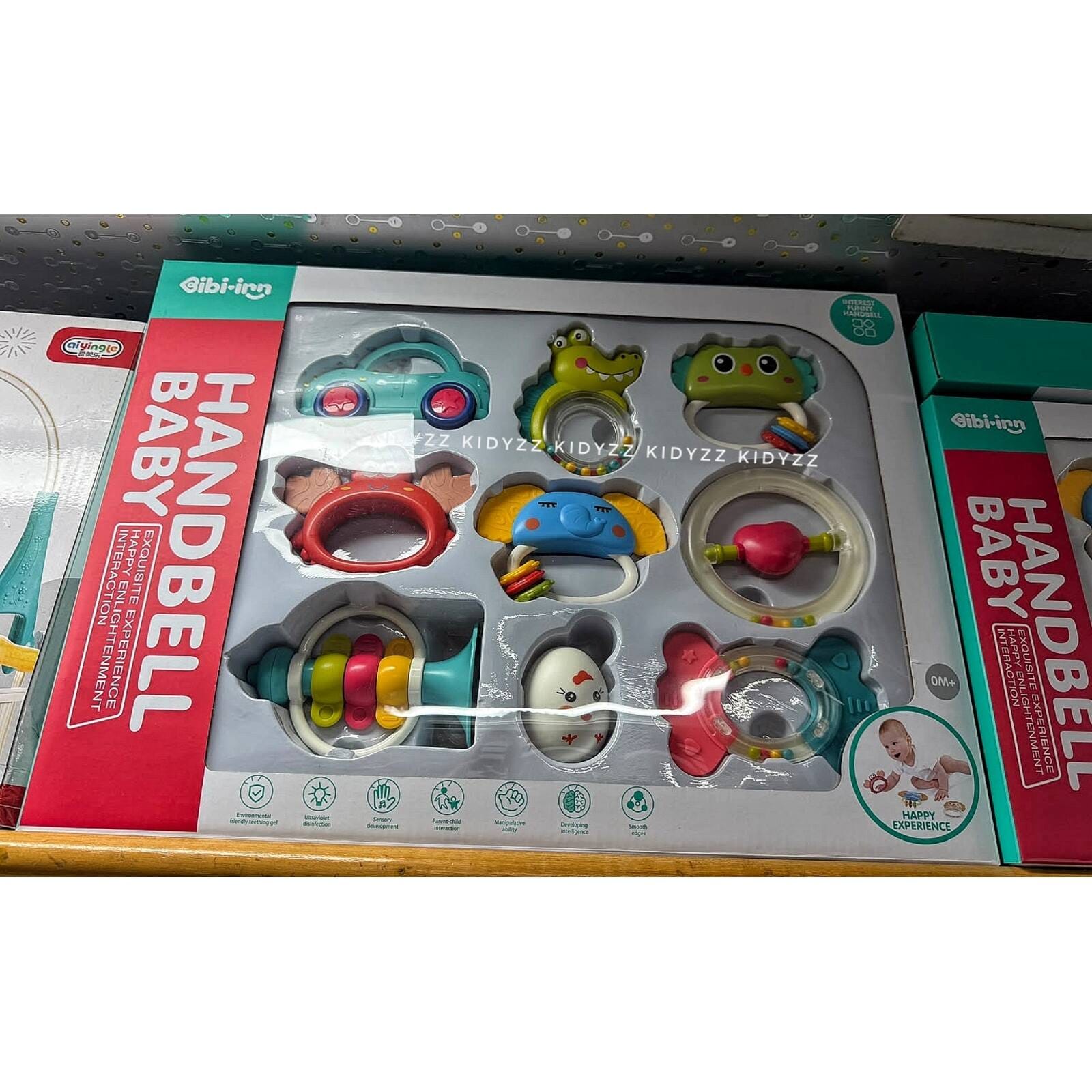 HANDBELL Baby Rattles Set - 9 pcs - Image 2