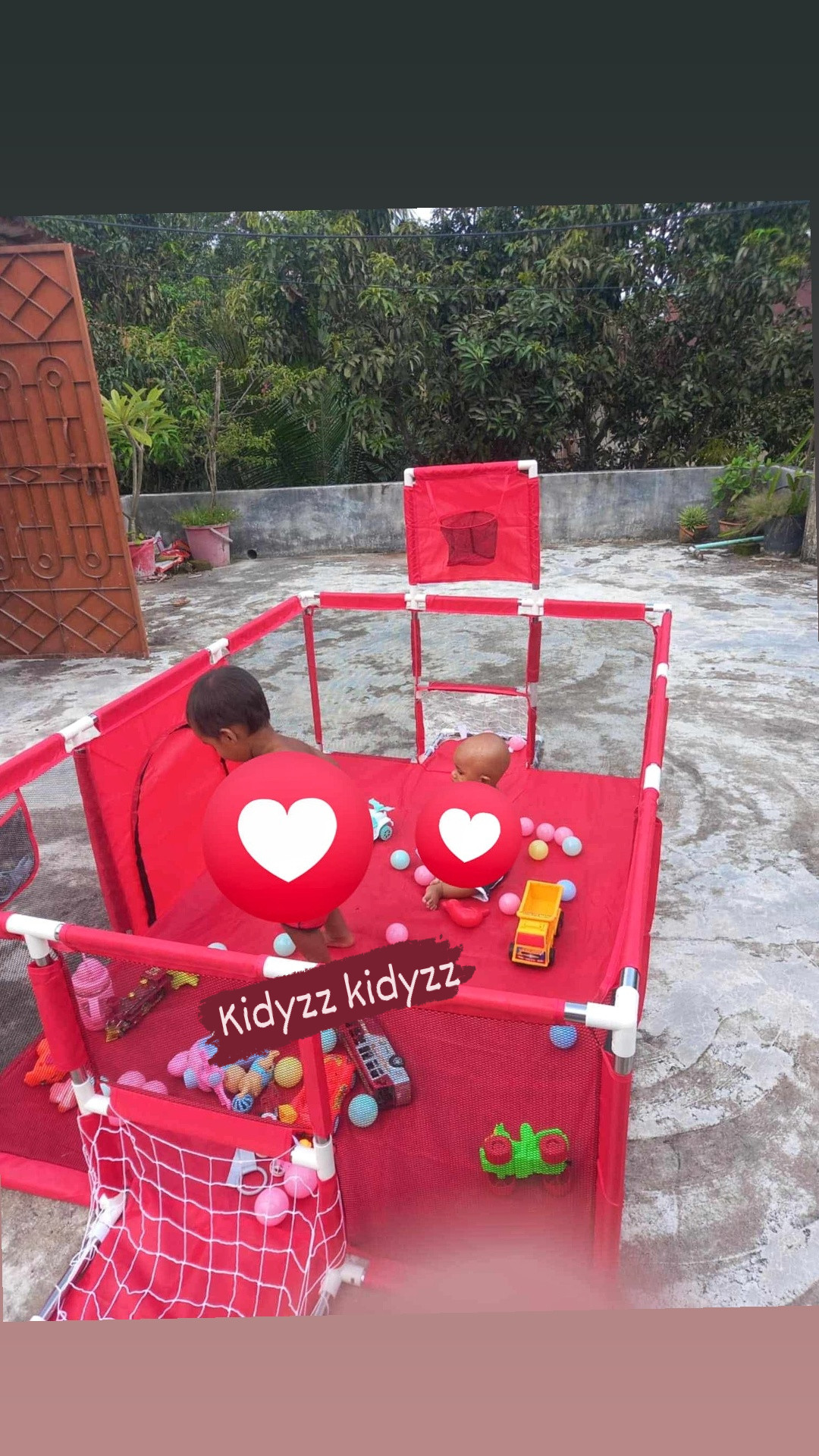 Premium Baby Playpen and Ball Set for Indoor outdoor Safety Play Area - Image 2