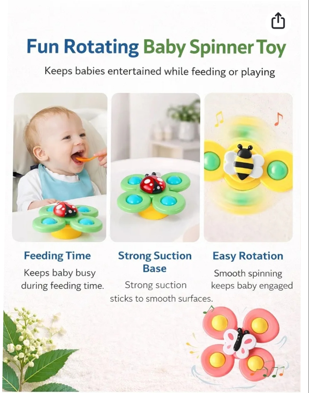 Spinner Suction Toy (3 Pcs) - Image 8