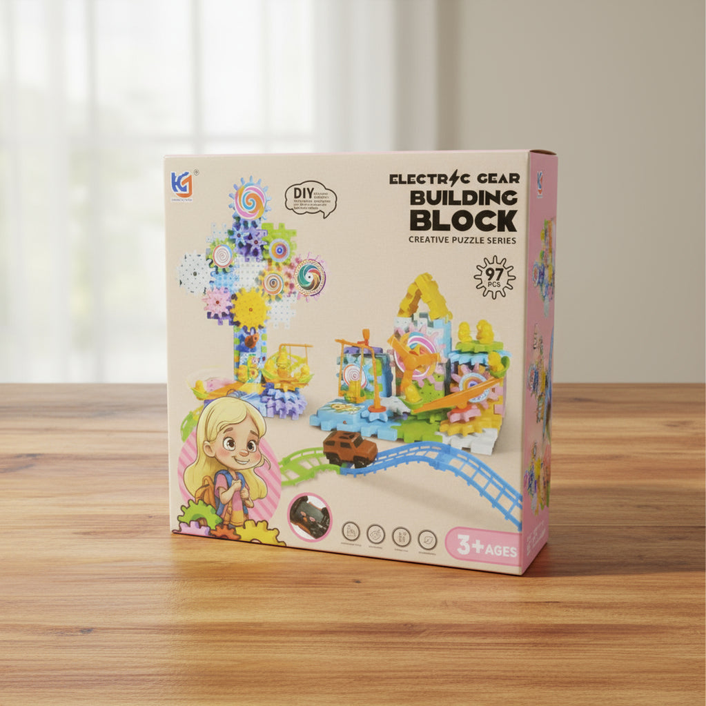 Electric Gear Building Blocks 83 pcs - Image 4