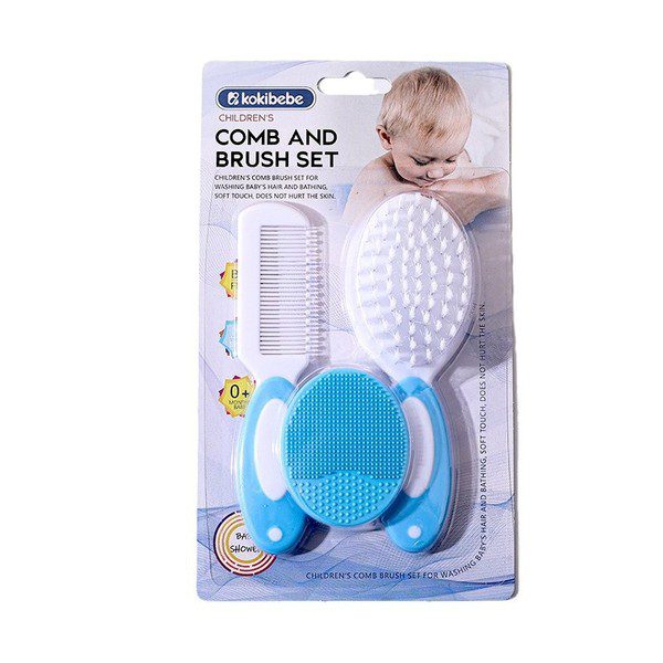 Baby Hair Brush Comb Set 3 pcs - Image 2