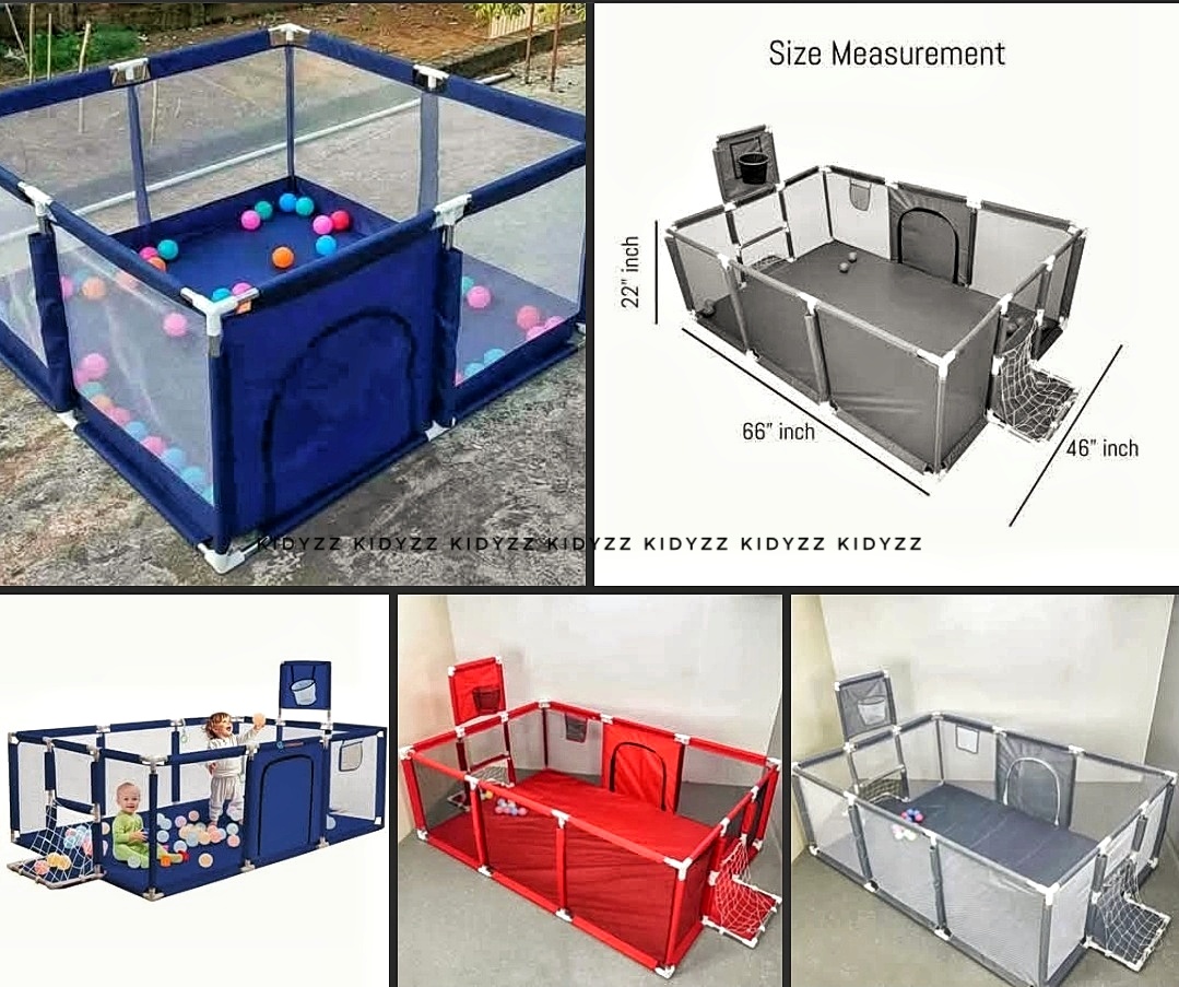 Premium Baby Playpen and Ball Set for Indoor outdoor Safety Play Area - Image 3