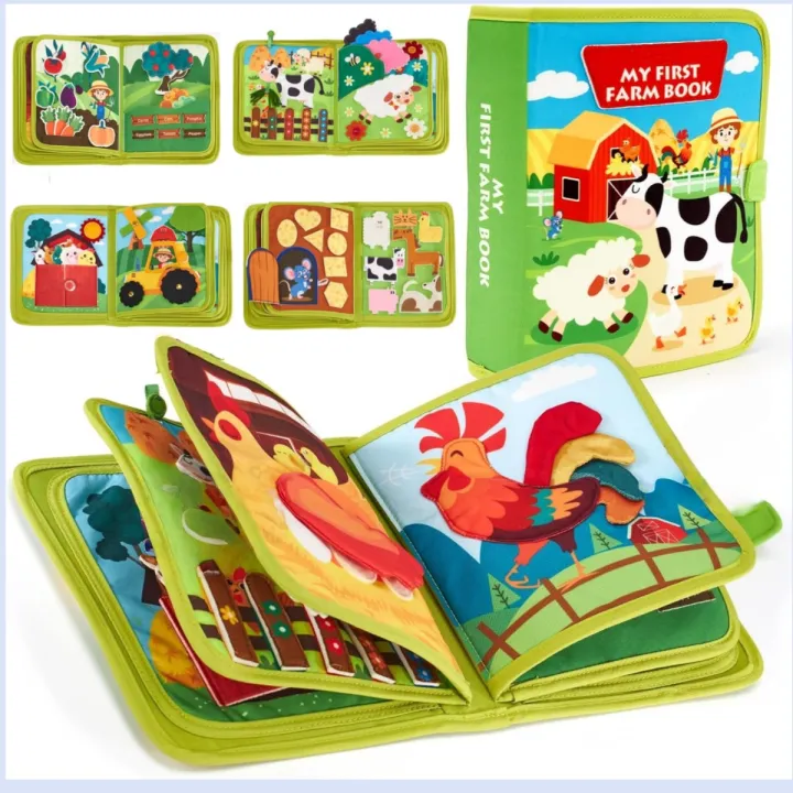 Farm Animal Busy Book - Image 2