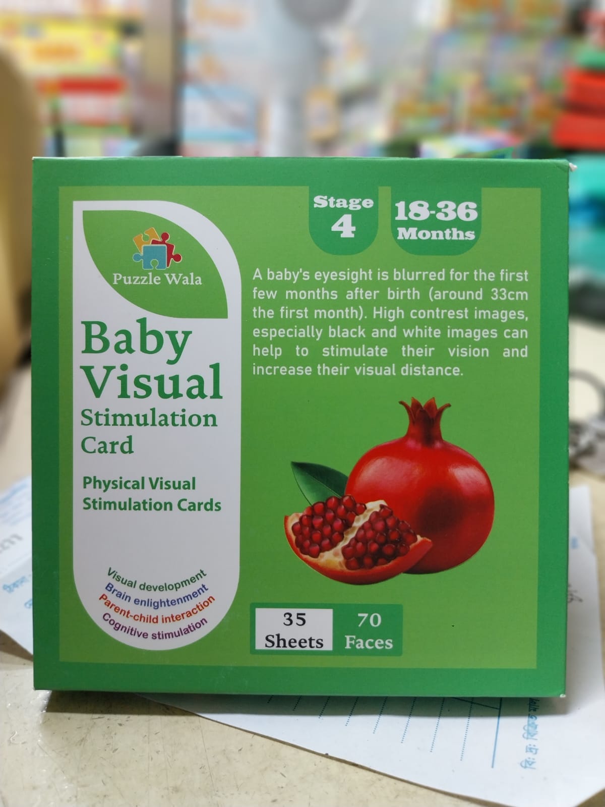 Baby Visual Stimulation Cards (Stage 1-4) - Image 9