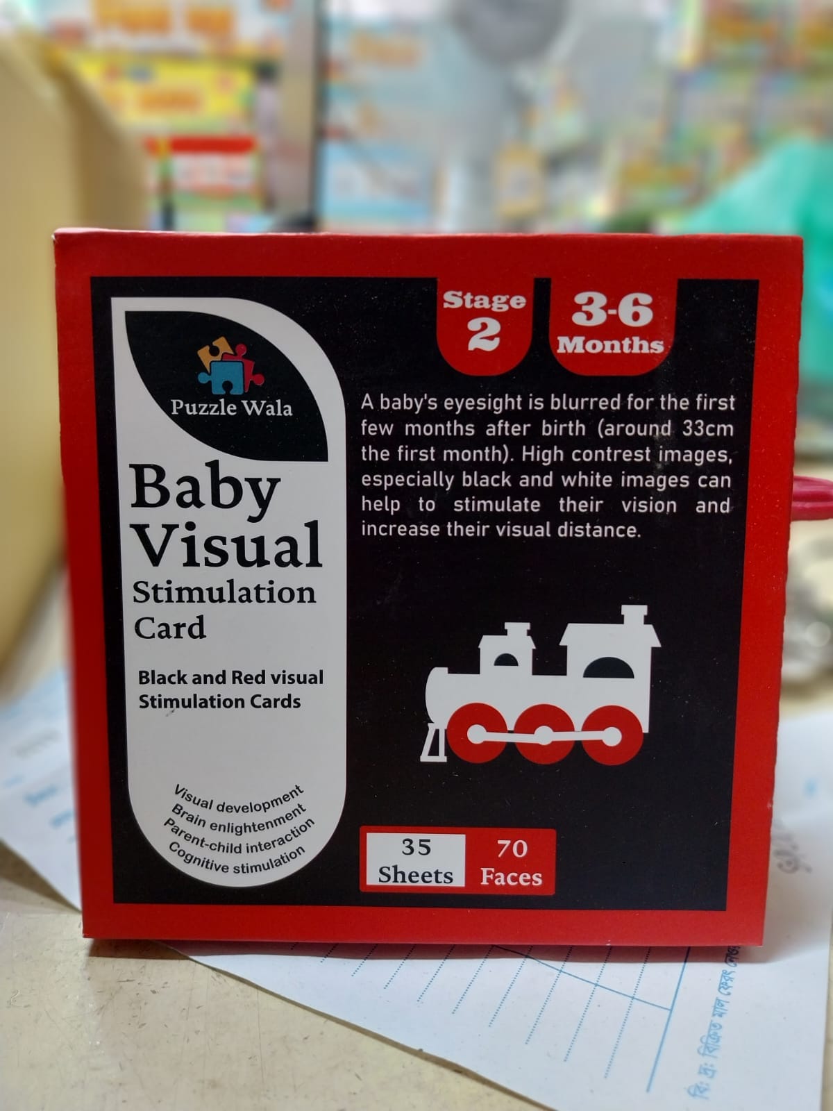 Baby Visual Stimulation Cards (Stage 1-4) - Image 7