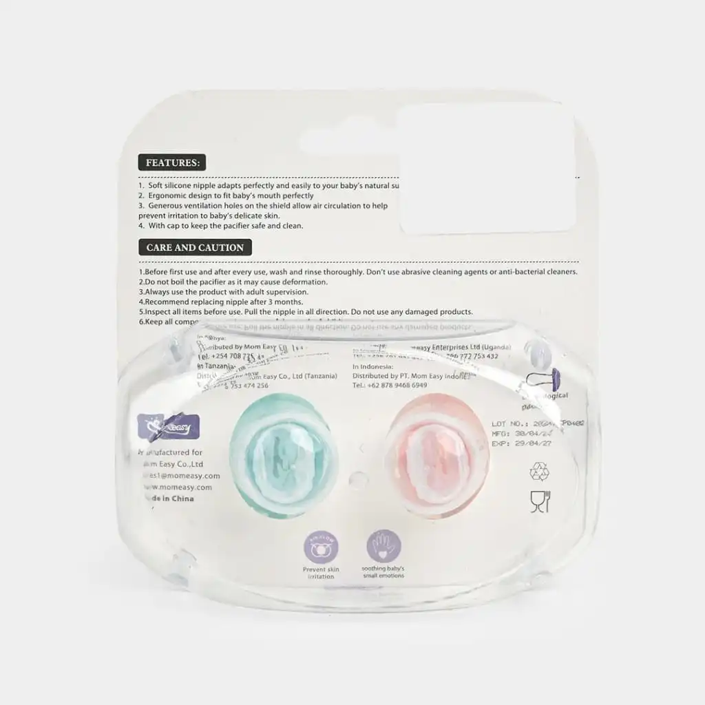 Momeasy Silicone Pacifier 6m+ (2pcs) - Image 4
