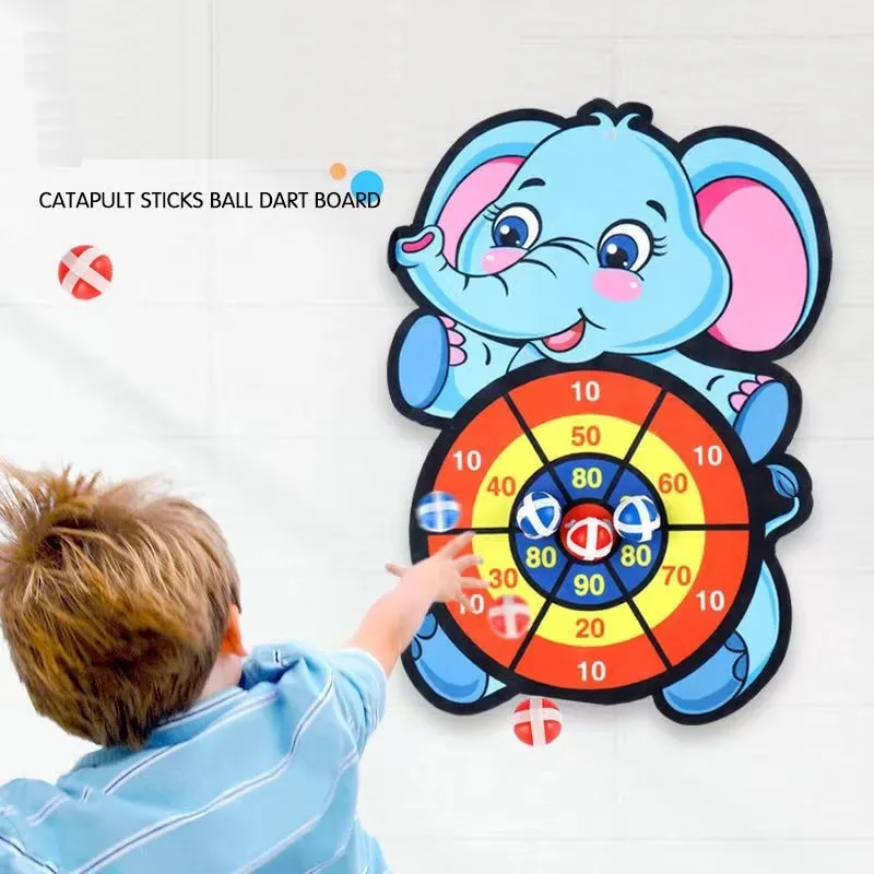Elephant Dart Board Target Sports Game Toys