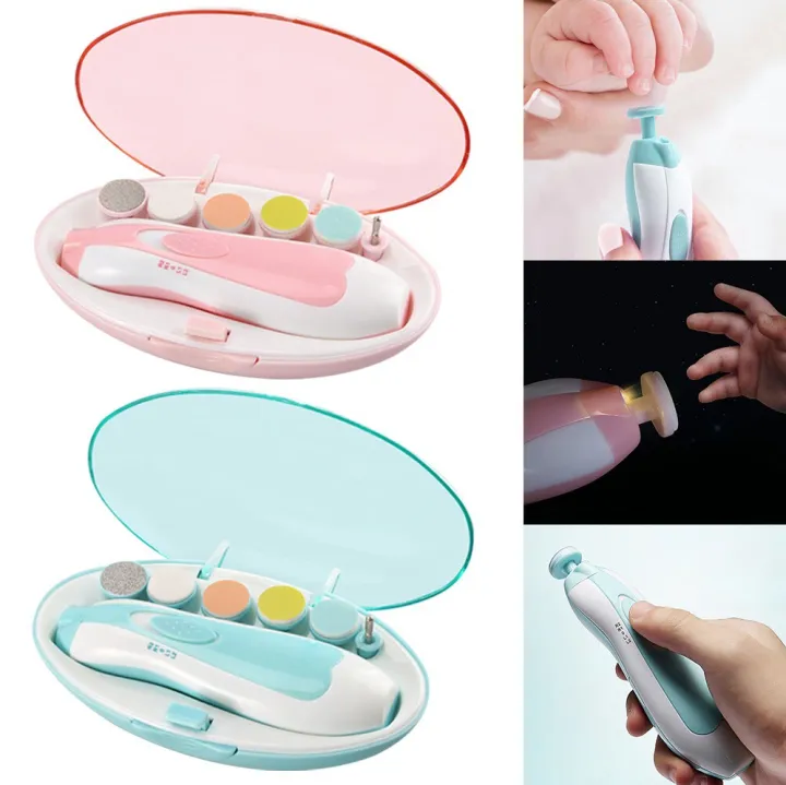Baby Electric Nail Trimmer Set - Image 2