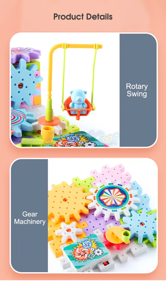 Electric Gear Building Blocks 83 pcs - Image 5