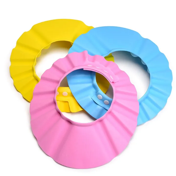 Adjustable Baby Bath Shower Cap - Image 5