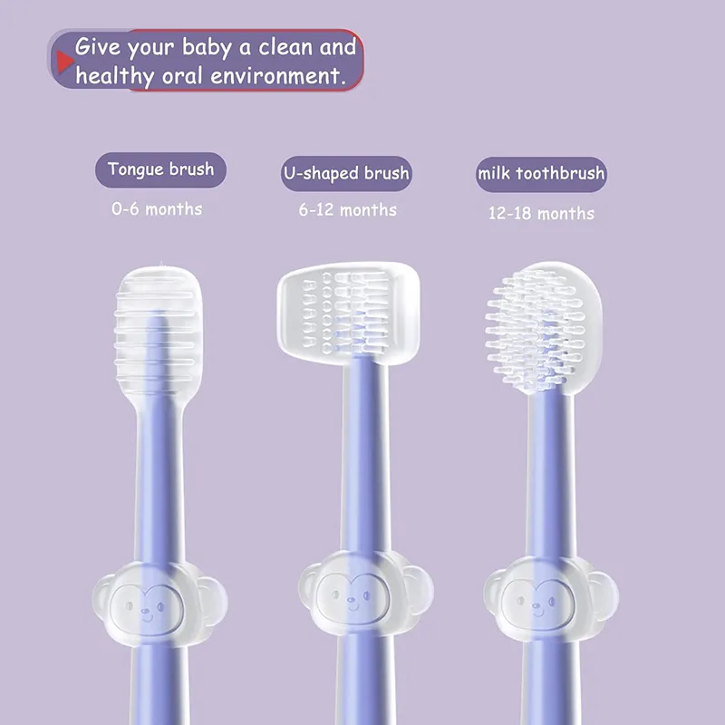 3 in 1 Finger Toothbrush & Tongue Scraper – Soft Silicone + Storage Case - Image 11