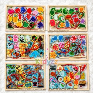 Magnetic Lacing and Fishing Box Toy Set (Per Variation)