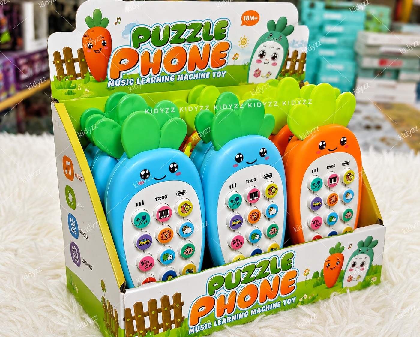 Baby Simulation Phone Toy Telephone Music Sound - Image 5