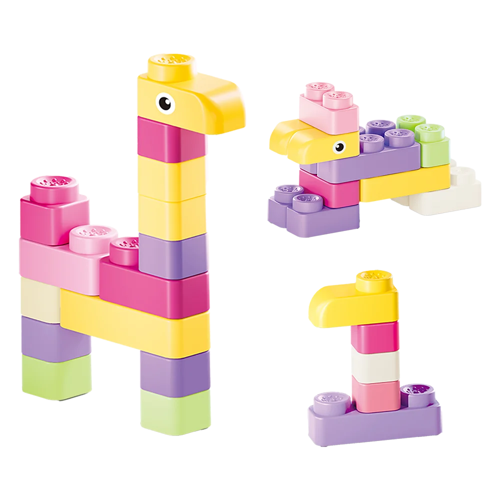 Soft Building Block Puzzle - 60 Pcs - Image 3