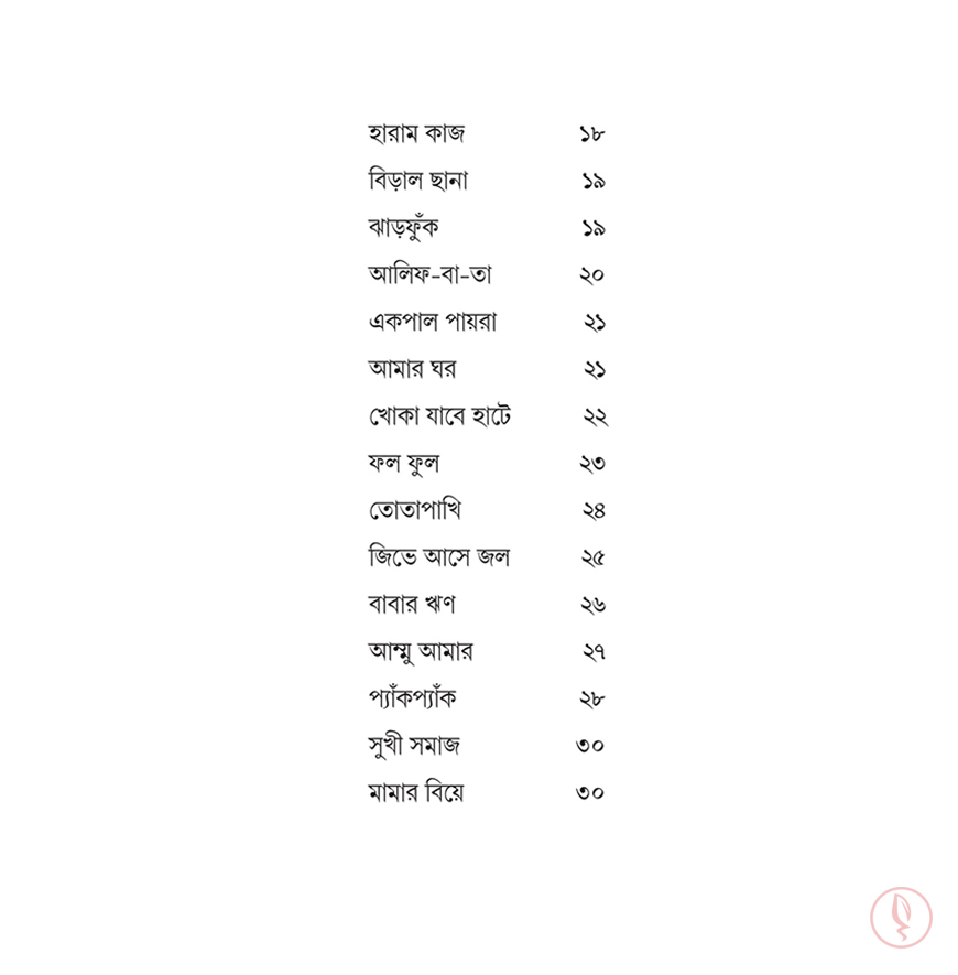 সোনামণিদের ছড়া - Image 3