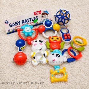 Baby Rattle Jhunjhuni Teether Set – 12pcs